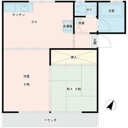 小林アパートの物件間取画像